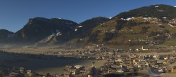 Archiv Foto Webcam Mayrhofen im Zillertal: Panoramablick 09:00