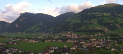 Archiv Foto Webcam Mayrhofen im Zillertal: Panoramablick 05:00