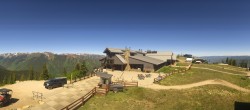 Archiv Foto Webcam Aspen Mountain: Bergrestaurant Sundeck 09:00