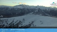 Archiv Foto Webcam Schmittenhöhe: Blick vom Gipfel 10:00