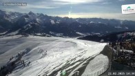 Archived image Webcam View Schmittenhöhe Ski Resort 13:00