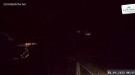 Archiv Foto Webcam Schmittenhöhe: Blick vom Gipfel 23:00