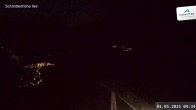 Archived image Webcam View Schmittenhöhe Ski Resort 03:00