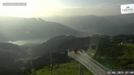 Archiv Foto Webcam Schmittenhöhe: Blick vom Gipfel 06:00