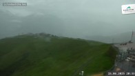 Archiv Foto Webcam Schmittenhöhe: Blick vom Gipfel 19:00