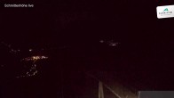Archiv Foto Webcam Schmittenhöhe: Blick vom Gipfel 23:00