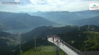 Archiv Foto Webcam Schmittenhöhe: Blick vom Gipfel 09:00