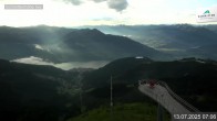 Archiv Foto Webcam Schmittenhöhe: Blick vom Gipfel 06:00
