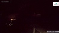 Archiv Foto Webcam Schmittenhöhe: Blick vom Gipfel 23:00