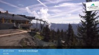 Archived image Webcam Schmitten Ski Resort: Sonnkogel 09:00