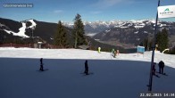 Archived image Webcam Schmitten Ski Resort - View Glocknerwiese 13:00