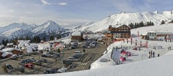 Archiv Foto Webcam La Rosière - Maison du Ski 15:00