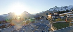 Archiv Foto Webcam La Rosière - Maison du Ski 19:00