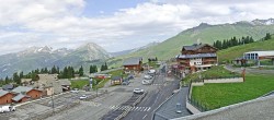 Archiv Foto Webcam La Rosière - Maison du Ski 09:00