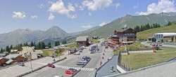 Archiv Foto Webcam La Rosière - Maison du Ski 13:00