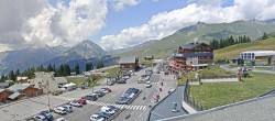 Archiv Foto Webcam La Rosière - Maison du Ski 13:00
