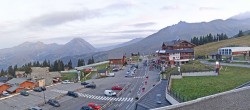 Archiv Foto Webcam La Rosière - Maison du Ski 05:00