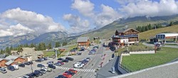 Archiv Foto Webcam La Rosière - Maison du Ski 09:00