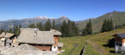 Archiv Foto Webcam La Rosiere - Chalet Le Planica 09:00