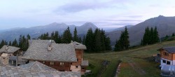 Archiv Foto Webcam La Rosiere - Chalet Le Planica 05:00