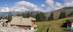 Archiv Foto Webcam La Rosiere - Chalet Le Planica 09:00