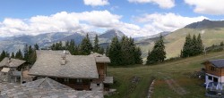 Archiv Foto Webcam La Rosiere - Chalet Le Planica 11:00