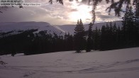 Archived image Webcam Mt Chair Lift Base Station Cooper Hill 07:00