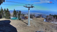 Archiv Foto Webcam Gipfelblick nach Süden - Mont Sainte Anne, Quebec 16:00