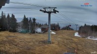 Archiv Foto Webcam Gipfelblick nach Süden - Mont Sainte Anne, Quebec 08:00