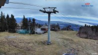 Archiv Foto Webcam Gipfelblick nach Süden - Mont Sainte Anne, Quebec 10:00