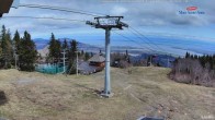 Archiv Foto Webcam Gipfelblick nach Süden - Mont Sainte Anne, Quebec 14:00
