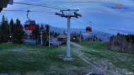 Archiv Foto Webcam Gipfelblick nach Süden - Mont Sainte Anne, Quebec 20:00