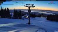 Archiv Foto Webcam Gipfelblick nach Süden - Mont Sainte Anne, Quebec 06:00