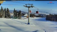 Archiv Foto Webcam Gipfelblick nach Süden - Mont Sainte Anne, Quebec 14:00