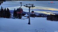 Archiv Foto Webcam Gipfelblick nach Süden - Mont Sainte Anne, Quebec 06:00