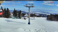 Archiv Foto Webcam Gipfelblick nach Süden - Mont Sainte Anne, Quebec 12:00