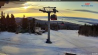 Archiv Foto Webcam Gipfelblick nach Süden - Mont Sainte Anne, Quebec 06:00