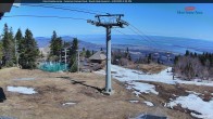 Archiv Foto Webcam Gipfelblick nach Süden - Mont Sainte Anne, Quebec 14:00
