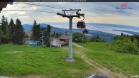 Archiv Foto Webcam Gipfelblick nach Süden - Mont Sainte Anne, Quebec 06:00