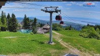 Archiv Foto Webcam Gipfelblick nach Süden - Mont Sainte Anne, Quebec 12:00