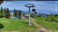 Archiv Foto Webcam Gipfelblick nach Süden - Mont Sainte Anne, Quebec 14:00