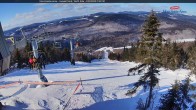 Archiv Foto Webcam Gipfelblick nach Norden, Mont Sainte Anne, Quebec 14:00