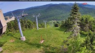 Archiv Foto Webcam Gipfelblick nach Norden, Mont Sainte Anne, Quebec 08:00