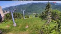 Archiv Foto Webcam Gipfelblick nach Norden, Mont Sainte Anne, Quebec 10:00