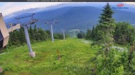 Archiv Foto Webcam Gipfelblick nach Norden, Mont Sainte Anne, Quebec 06:00
