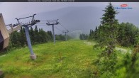 Archiv Foto Webcam Gipfelblick nach Norden, Mont Sainte Anne, Quebec 12:00