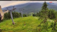 Archiv Foto Webcam Gipfelblick nach Norden, Mont Sainte Anne, Quebec 18:00