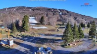 Archiv Foto Webcam Blick auf die Talstation des Mont Sainte Anne 06:00