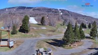 Archiv Foto Webcam Blick auf die Talstation des Mont Sainte Anne 08:00