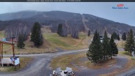 Archiv Foto Webcam Blick auf die Talstation des Mont Sainte Anne 14:00